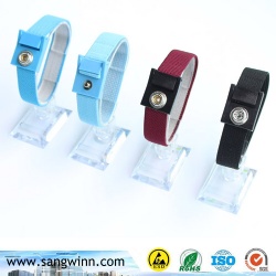 Blue color ESD wrist strap